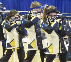 The 2018-19 NCAA air rifle Championships opens at Coliseum : Gallery